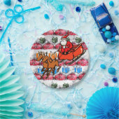 Kerstmis met papieren borden papieren bordje (Feest)