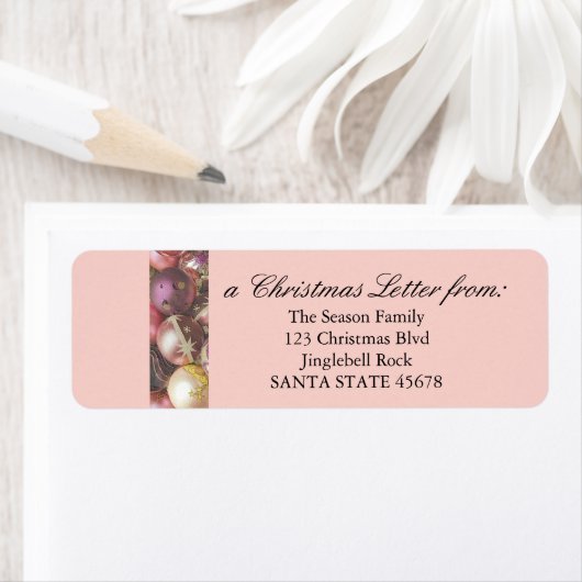 Kerstmis met pasta Ornaments Etiket (Insitu)