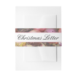 Kerstmis met pasta Ornaments Uitnodigingen Wikkel