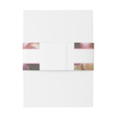 Kerstmis met pasta Ornaments Uitnodigingen Wikkel (Achterkant Voorbeeld)