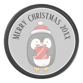 Kerstmis met Pet en pakket Hockey Puck