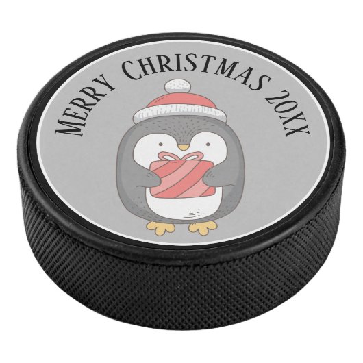 Kerstmis met Pet en pakket Hockey Puck (3/4)