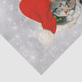 Kerstmis met Pet met kerstmis met Cute Dog Cat San Tissuepapier (Detail)