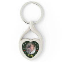 Kerstmis met Pet-Sleutelhanger van RoseWrites