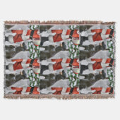 Kerstmis met platte coating deken (Voorkant)