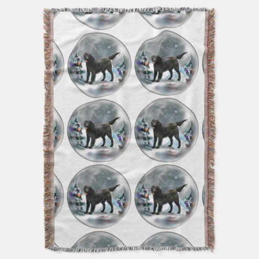 Kerstmis met platte coating deken (Voorkant Verticaal)