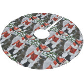 Kerstmis met platte coating kerstboom rok (Gekanteld)