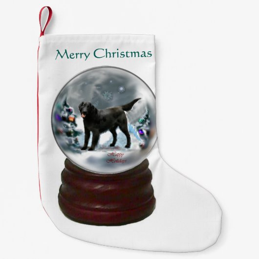 Kerstmis met platte coating kleine kerstsok (Voorkant)