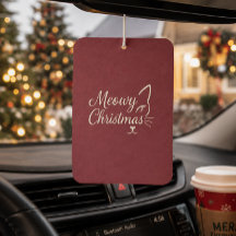 'Kerstmis met poezen' Elegante Diepe Cranberry Fot