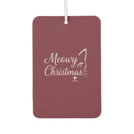 'Kerstmis met poezen' Elegante Diepe Cranberry Fot Luchtverfrisser