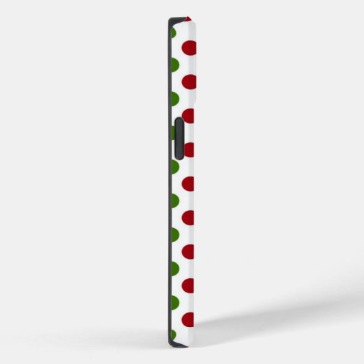 Kerstmis met Polka Dots Phone Case (Achterkant / Rechts)