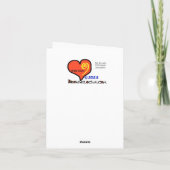 Kerstmis met postale Kaart (Achterkant)