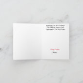 Kerstmis met postale Kaart (Binnen)