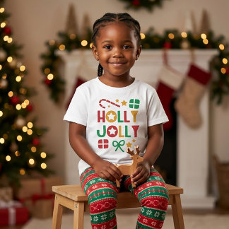 Kerstmis met pret t-shirt