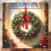 Kerstmis met raam raamsticker (Vel 2)