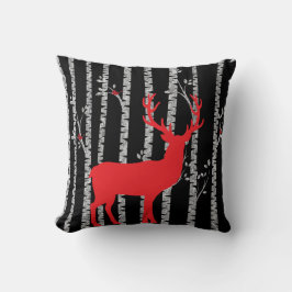 Kerstmis met Red Deer Kussen