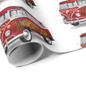 Kerstmis met Red Truck Cadeaupapier (Rol Hoek)