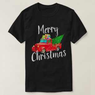Kerstmis met Red Truck T-shirt