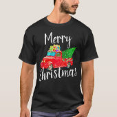  Kerstmis met Red Truck T-shirt (Voorkant)