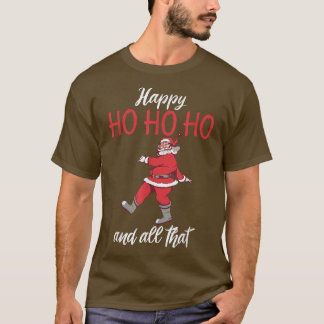 Kerstmis met Retro Funny Santa T-shirt