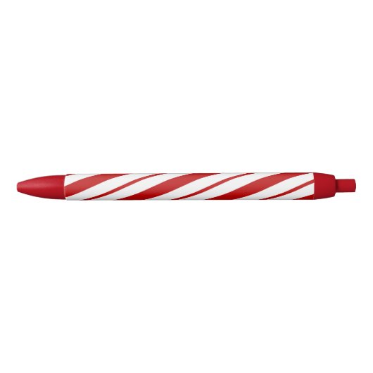Kerstmis met rode en witte snoepriet zwarte inkt pen (Voorkant)