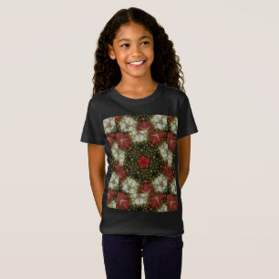 Kerstmis met rood groen goud met Red Star T-shirt