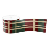 Kerstmis met rood groen ivoor grosgrain lint (Spoel)