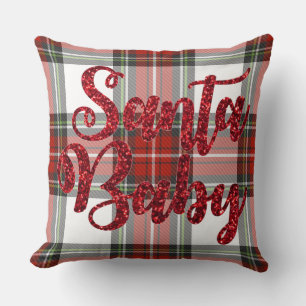 Kerstmis met Santa Baby Pset Kussen