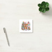 Kerstmis met Schotse Hooglander Koe Post-it® Notes (Kantoor)