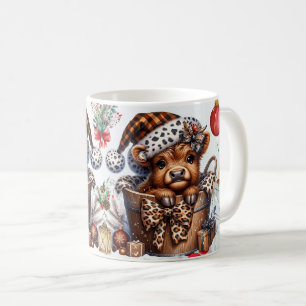 Kerstmis met Schotse Hooglanders, Gezellige Winter Koffiemok