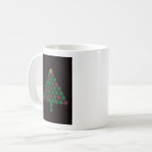 Kerstmis met shotgun koffiemok (Voorkant links)
