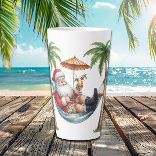 Kerstmis met Sinterklaas op een tropisch eiland Latte Mok
