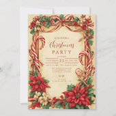  kerstmis met snoepsuikerriet kaart (Voorkant)