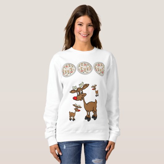 Kerstmis met sweatshirt (Voorkant volledig)