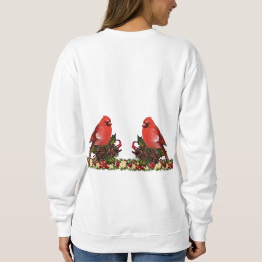 Kerstmis met sweatshirt (Achterkant)