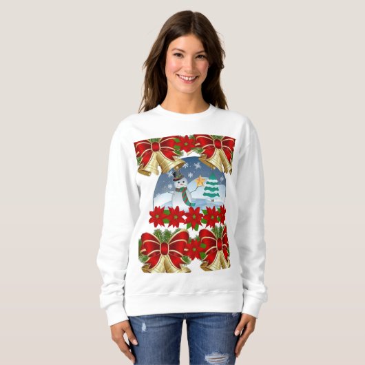 Kerstmis met sweatshirt (Voorkant volledig)