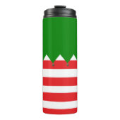 Kerstmis met thermisch tumbler thermosbeker (Voorkant)