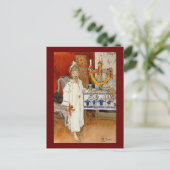 Kerstmis met Ulf 1894 Feestdagenkaart (Staand voorkant)