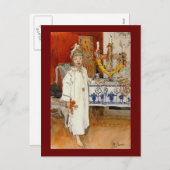 Kerstmis met Ulf 1894 Feestdagenkaart (Voorkant / Achterkant)