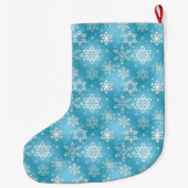 Kerstmis met vakantieboer cartoon grote kerstsok (Achterkant)