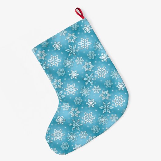 Kerstmis met vakantieboer cartoon grote kerstsok (Achterkant (Hangend))