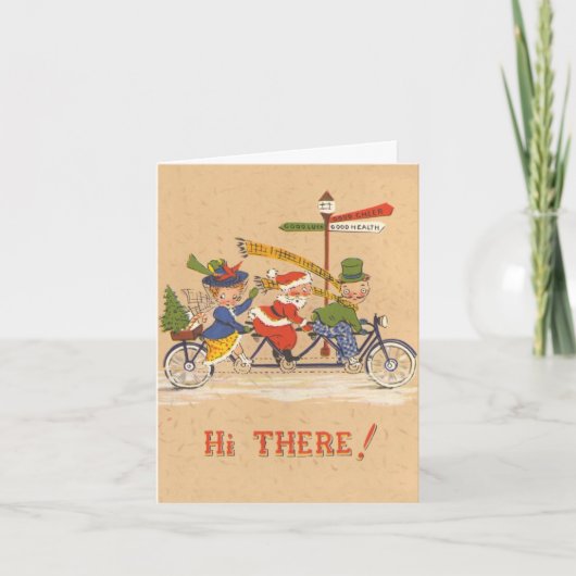 Kerstmis met Vintage bedankt (Voorkant)