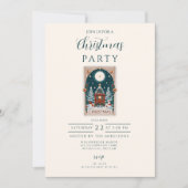 Kerstmis met Vintage Tarot Kaart (Voorkant)