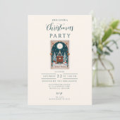 Kerstmis met Vintage Tarot Kaart (Staand voorkant)