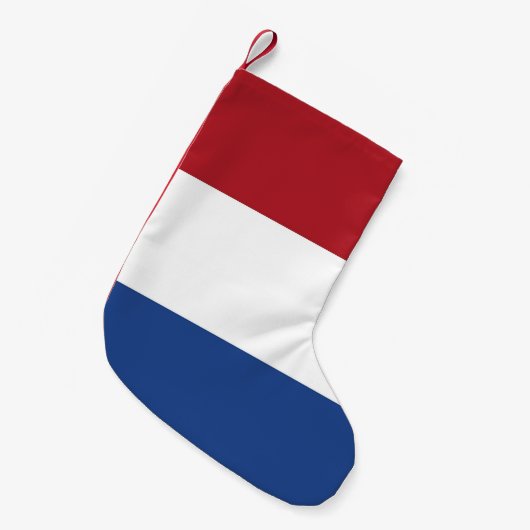 Kerstmis met vlag van Nederland Kleine Kerstsok (Voorkant (Hangend))