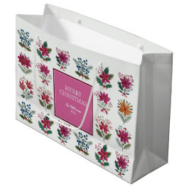 Kerstmis met Volkse Bloemen Groot Cadeauzakje
