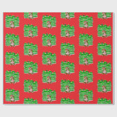 Kerstmis met VREUGDE Cadeaupapier (Vlak)