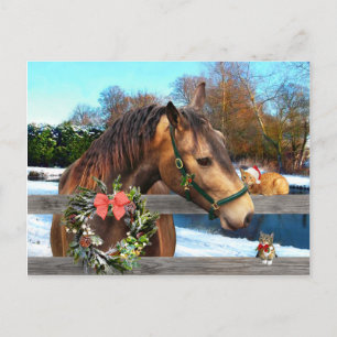 "Kerstmis met vrienden" Briefkaart