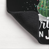 Kerstmis met watermeloen in de zomer van juli muismat (Hoek)