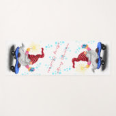 Kerstmis met Yoga Mat Gnome met Gifts (Voorkant (horizontaal))